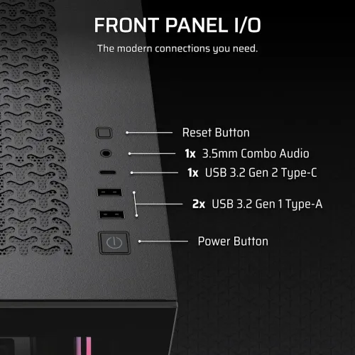 Corsair 3500X RS-R ARGB E-ATX Mid-Tower Casing