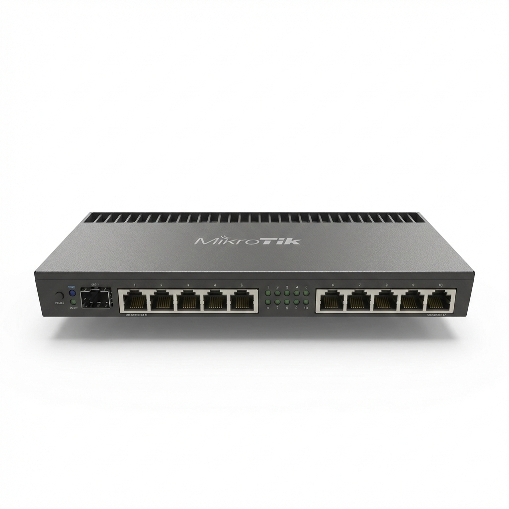 MikroTik RB4011iGS+RM Powerful 10xGigabit port Network router