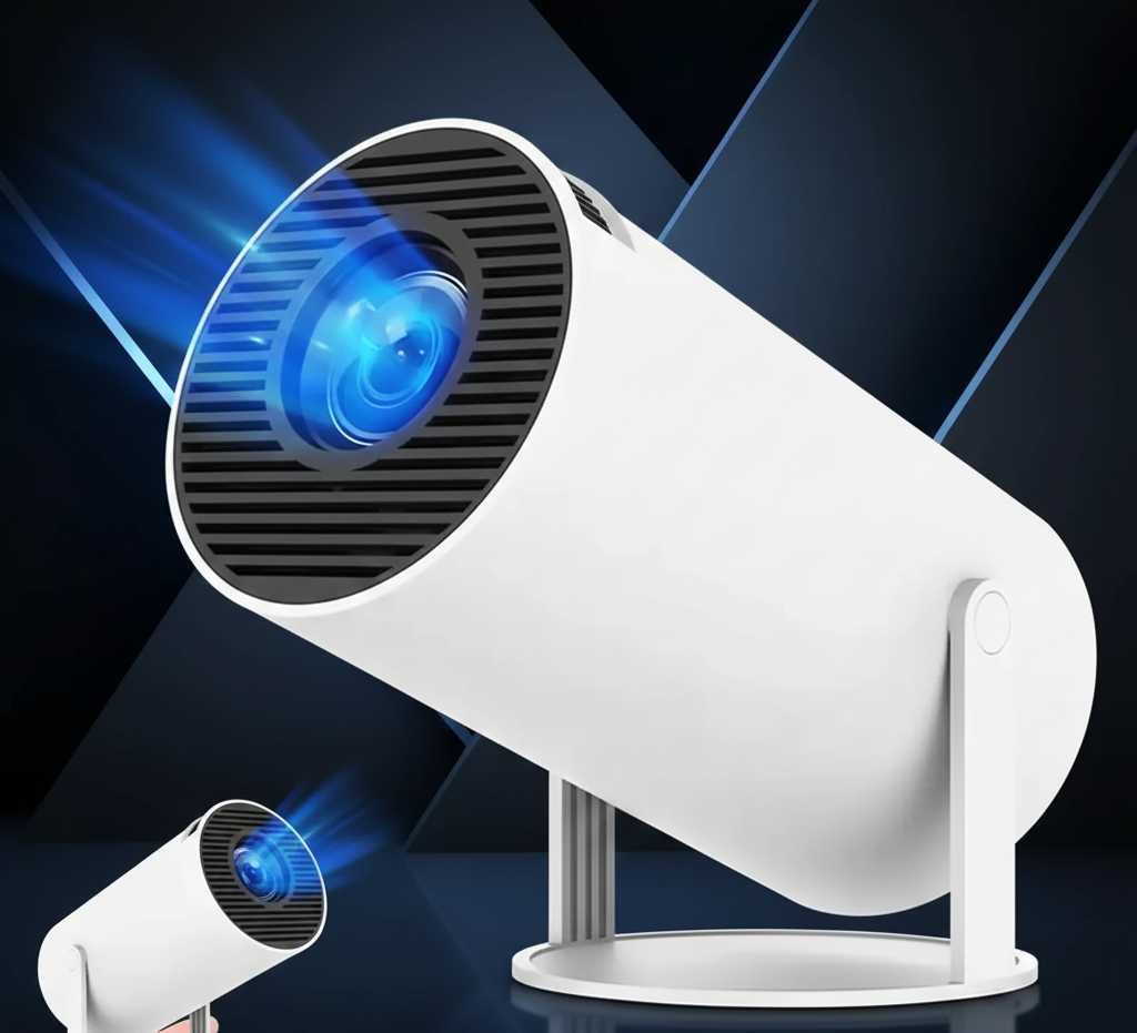 Android Smart Projector HY300 4K Home Theatre WiFi Bluetooth portable Projector